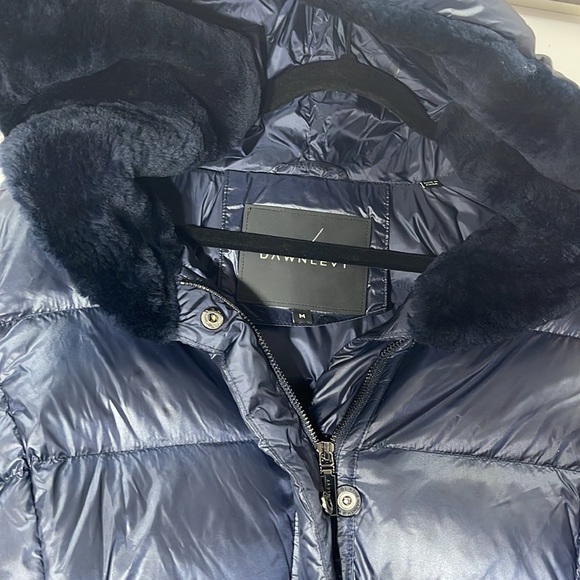 Gently worn Dawn Levy Lexie style with Hoodie Medium Blue - Picture 4 of 15